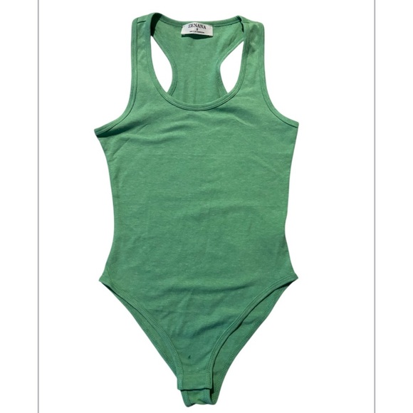 Zenana Cotton Bodysuit NWOT - Picture 1 of 2
